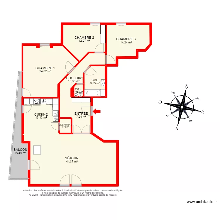 BI 12629 . Plan de BI 12629 . Plan de