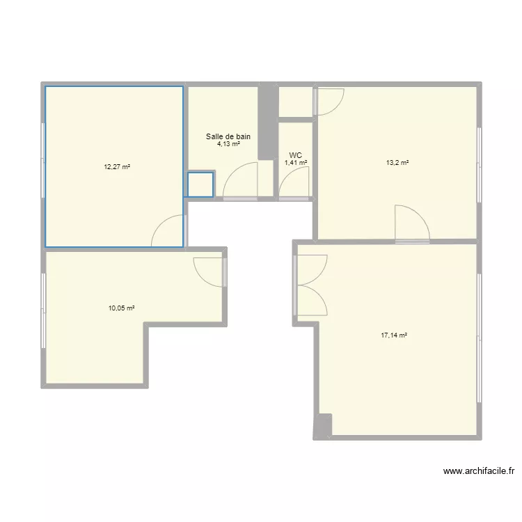 appartement. Plan de 