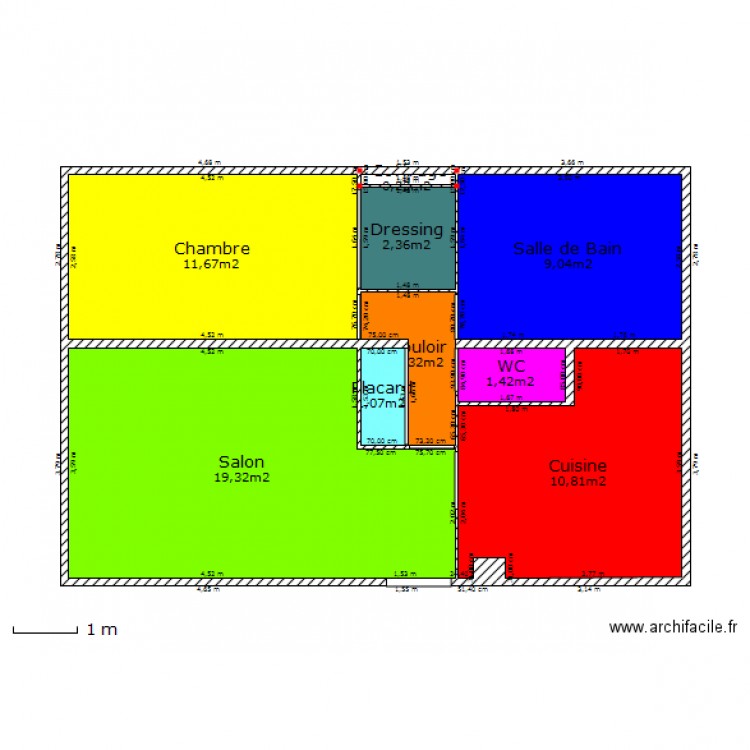 Appartement Rantigny. Plan de 0 pièce et 0 m2