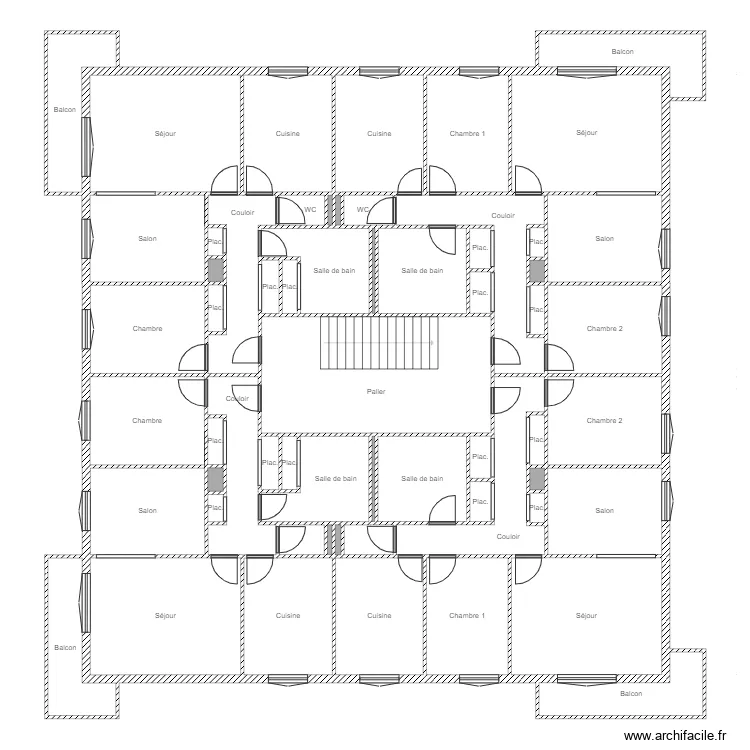 Résidence Bel Air. Plan de Résidence Bel Air. Plan de