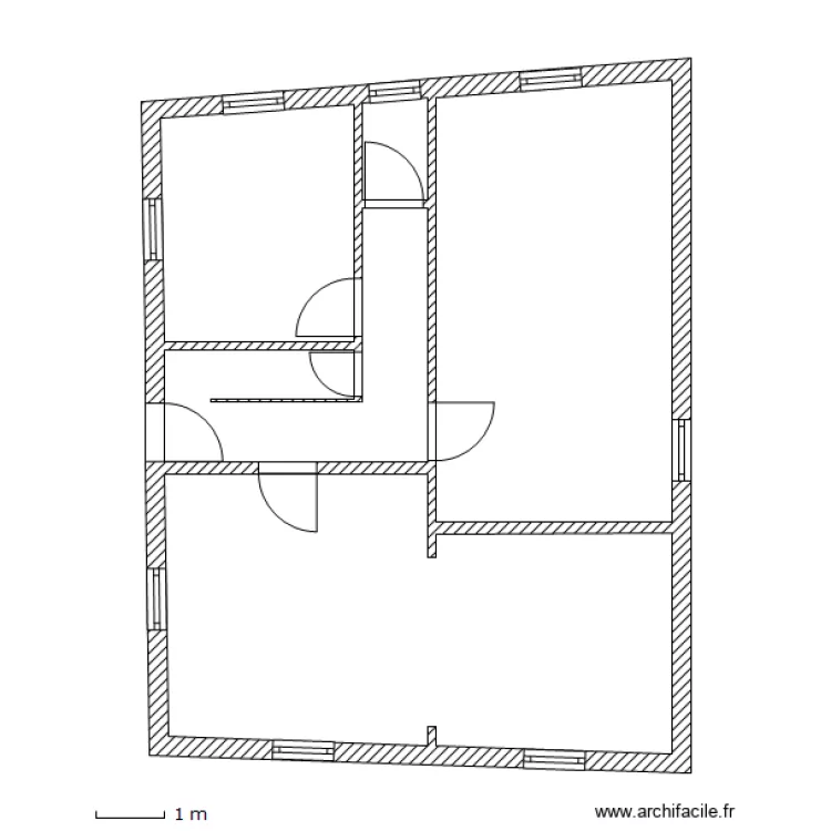 STRAUCH - HOLTZHEIM. Plan de 