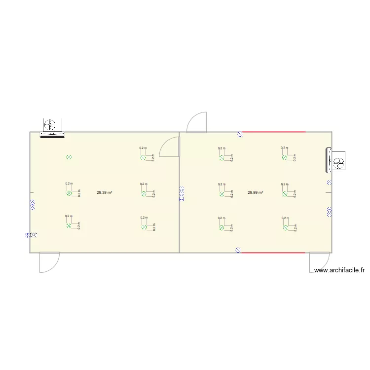 marie galante. Plan de 