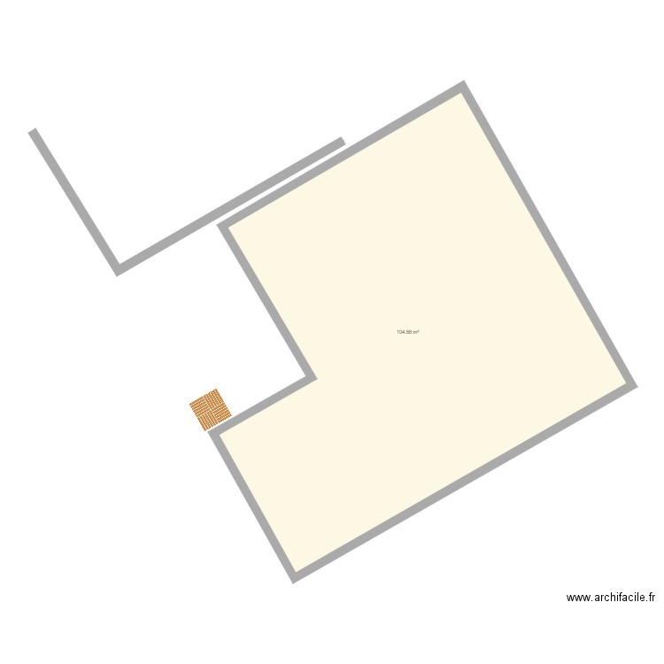 Plan Masse Extension Mairie. Plan de 0 pièce et 0 m2