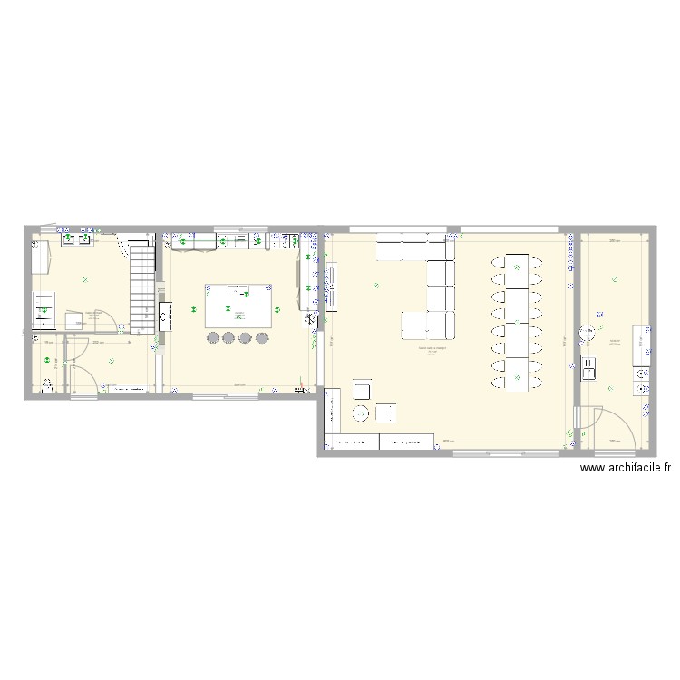 plan maison le carton electricité. Plan de 0 pièce et 0 m2