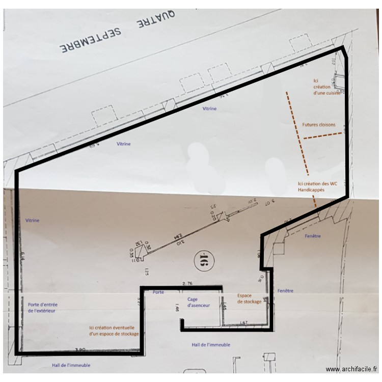 Plan 2 place de la liberté Vichy. Plan de 0 pièce et 0 m2