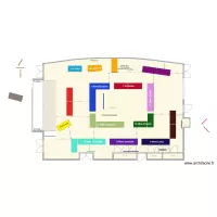 Salle des f&ecirc;tes Kanfen avec exposants 2022 au 23 novembre 2021