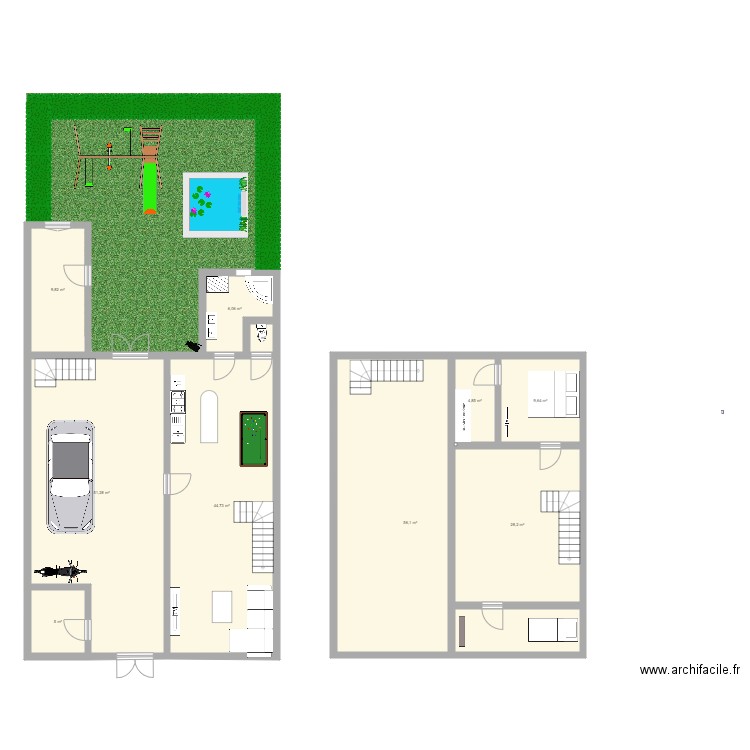 logan plan . Plan de 10 pièces et 217 m2