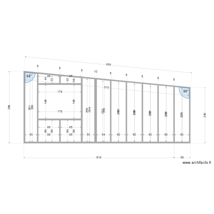 structure 4. Plan de 0 pièce et 0 m2