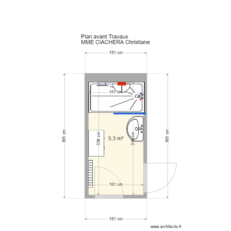 CIACHERA AP. Plan de 0 pièce et 0 m2