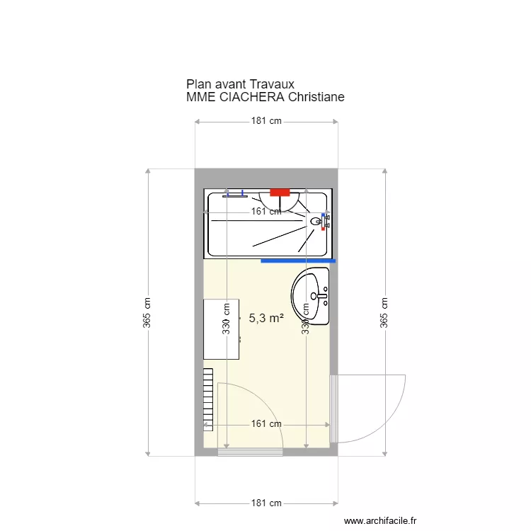 CIACHERA AP. Plan de 