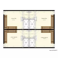 plan projet des vestiaires Gruizza Rognac 5