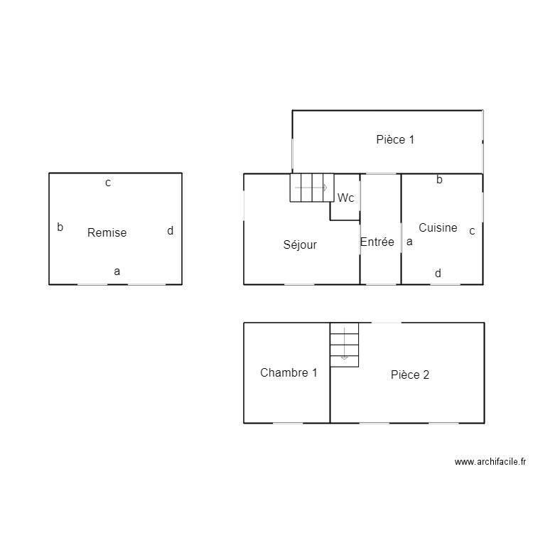 Bourhis. Plan de 0 pièce et 0 m2