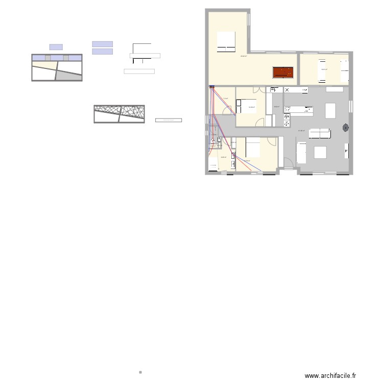 Le Breuil chauffage. Plan de 0 pièce et 0 m2