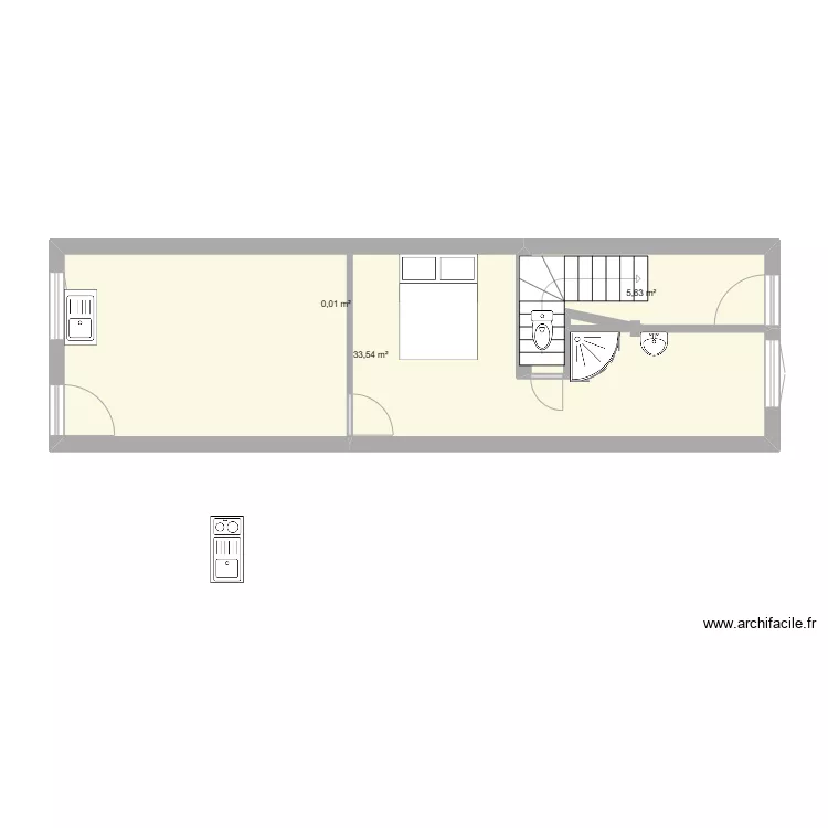 AUZOLAT. Plan de AUZOLAT. Plan de