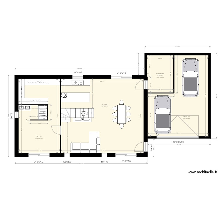 plan max et fanny 2. Plan de 0 pièce et 0 m2