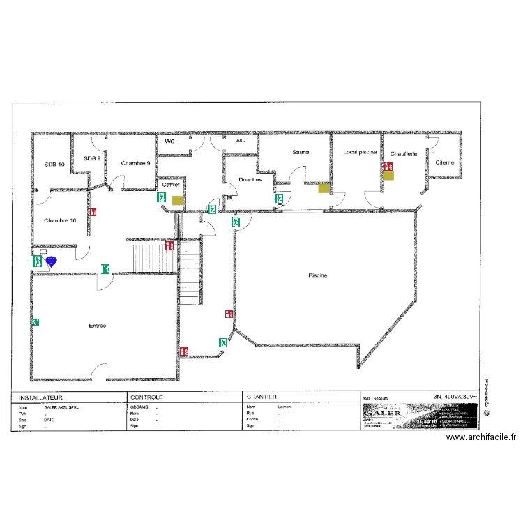 Ucimont Evacuation. Plan de 0 pièce et 0 m2