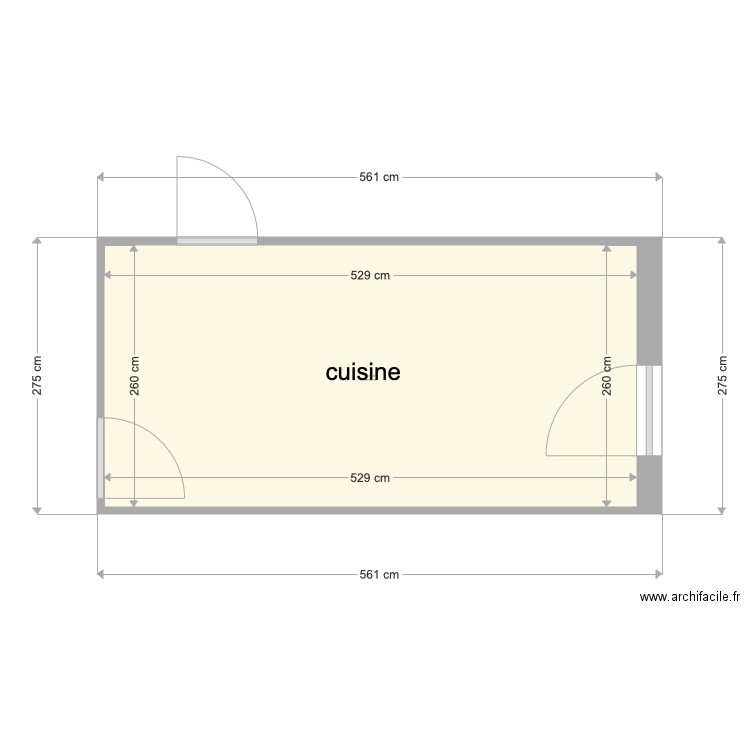 cuisine . Plan de 0 pièce et 0 m2