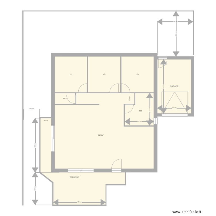 LABORDERIE. Plan de 0 pièce et 0 m2