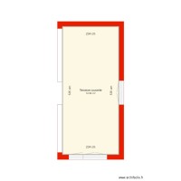 BI 5003 annexe terrasse couverte côté