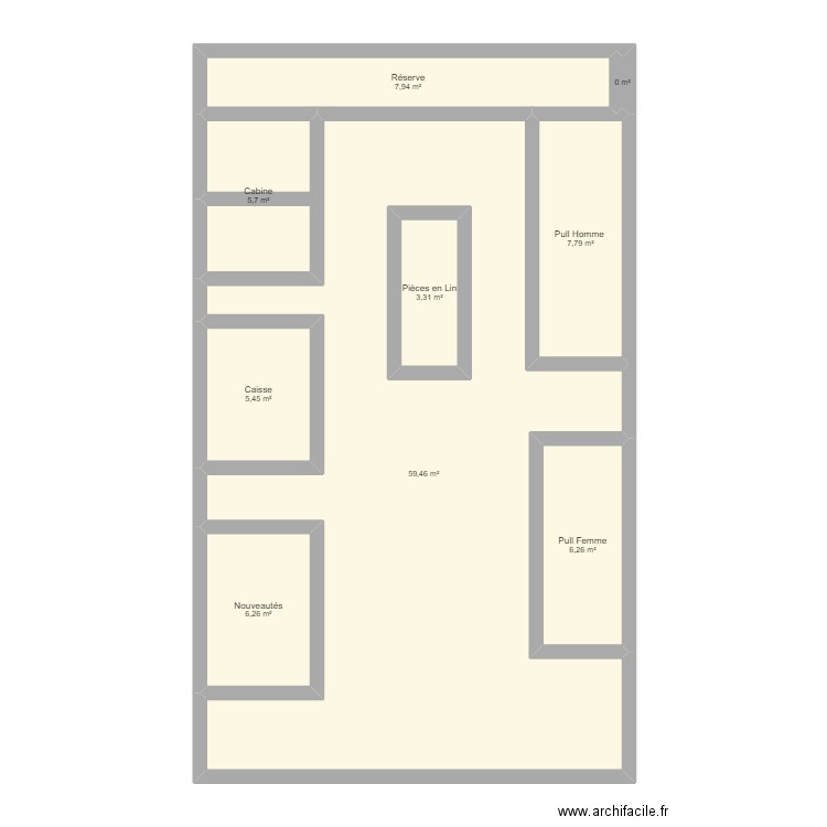 adoc plan kujten. Plan de 9 pièces et 108 m2