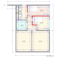 GE85 N75 réaménagement  4 chambres var 1