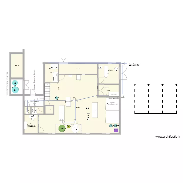 Laiterie vers 6. Plan de 