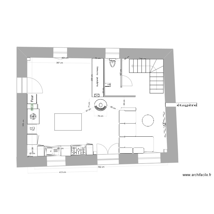 RDChaussée VID2 BONNES CÖTES AU18/03. Plan de 0 pièce et 0 m2