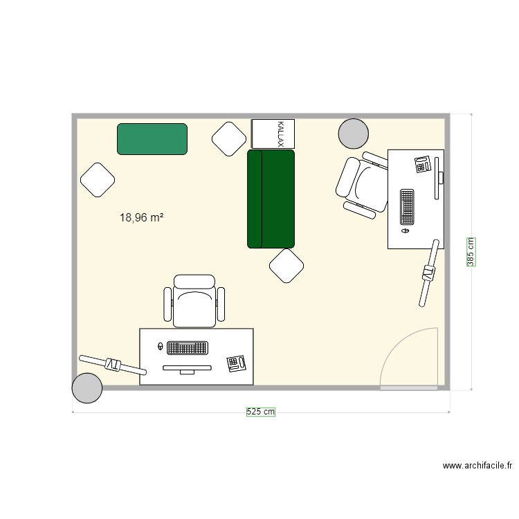 Plan Bureau Sups Anim V3 Post Budget. Plan de 0 pièce et 0 m2