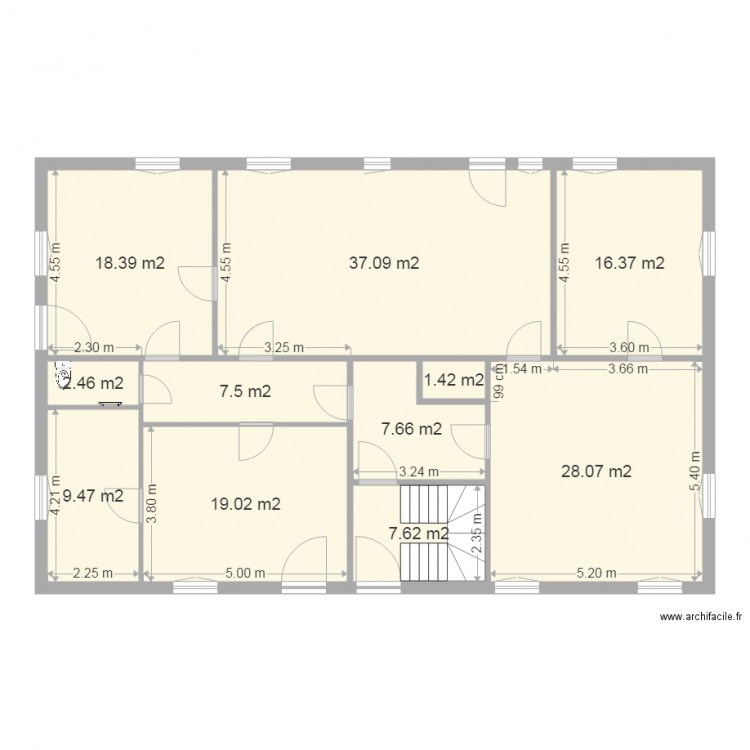 Baerenthal RDC Projet 6. Plan de 0 pièce et 0 m2