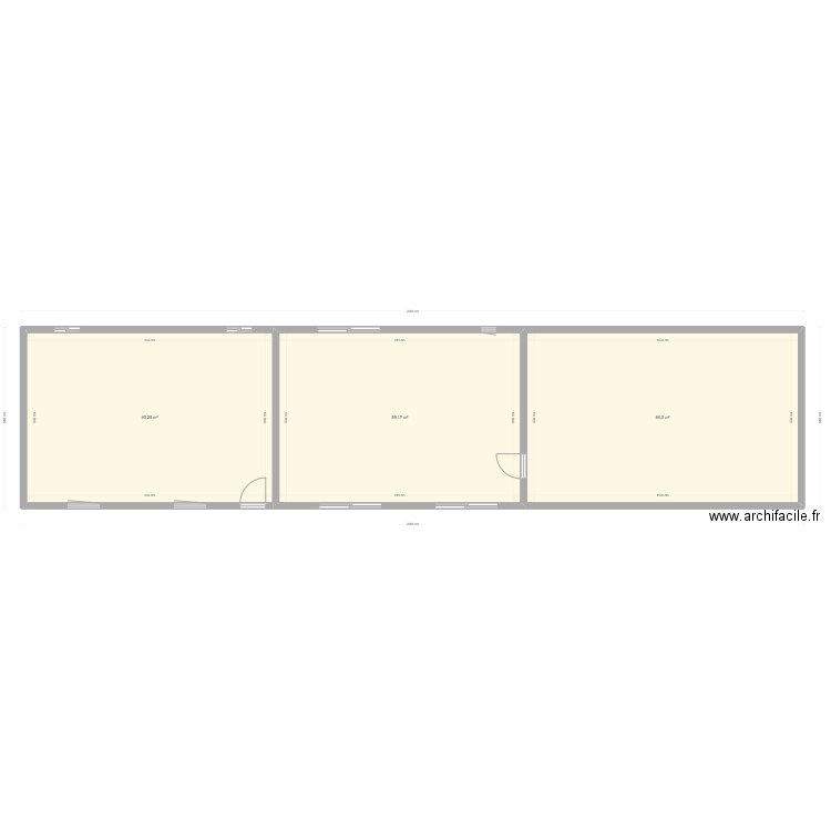 Côte maçonnerie réel. Plan de 0 pièce et 0 m2