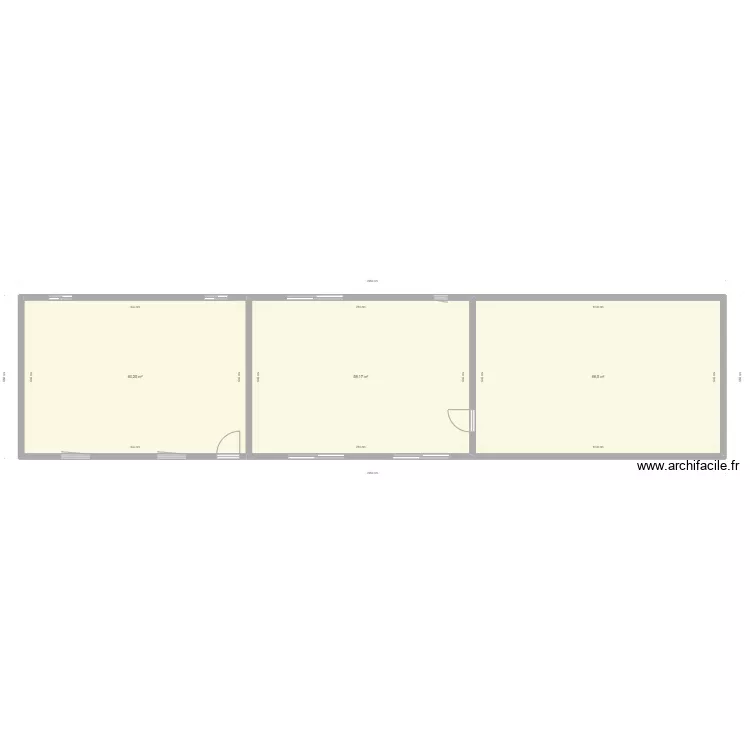 C&ocirc;te ma&ccedil;onnerie r&eacute;el. Plan de 
