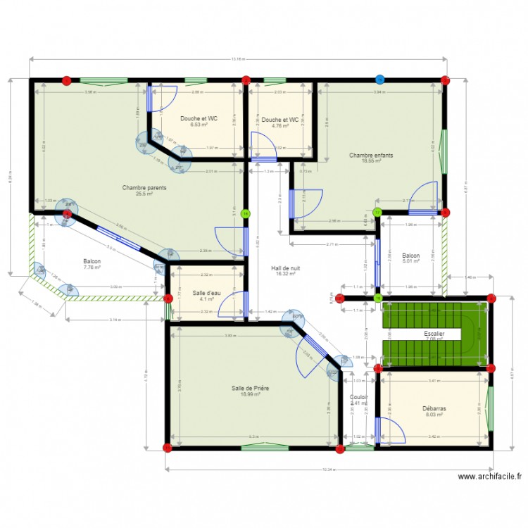 Plan 1er Etage Ngoyo. Plan de 0 pièce et 0 m2