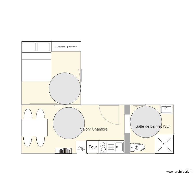 Proposition 1. Plan de 0 pièce et 0 m2