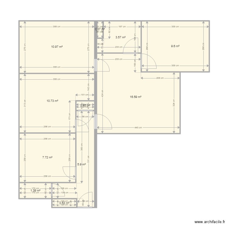T4 Coutures. Plan de 0 pièce et 0 m2