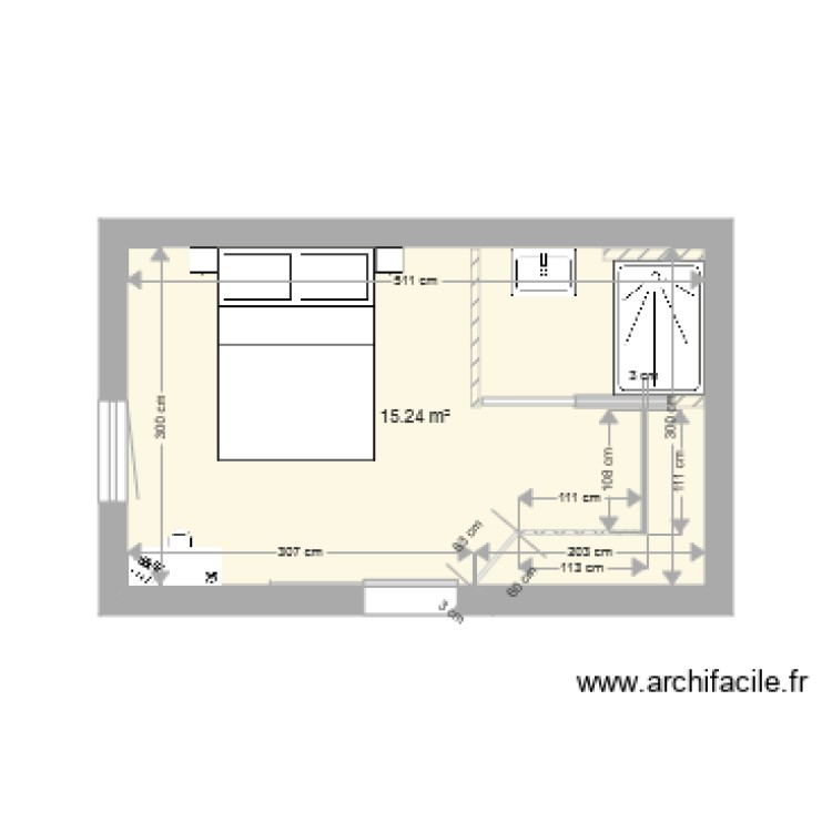 Plan Chambre 15m2 Avec Dressing