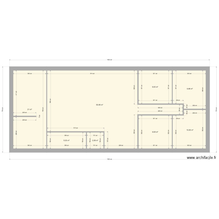 MONCOSI. Plan de 0 pièce et 0 m2