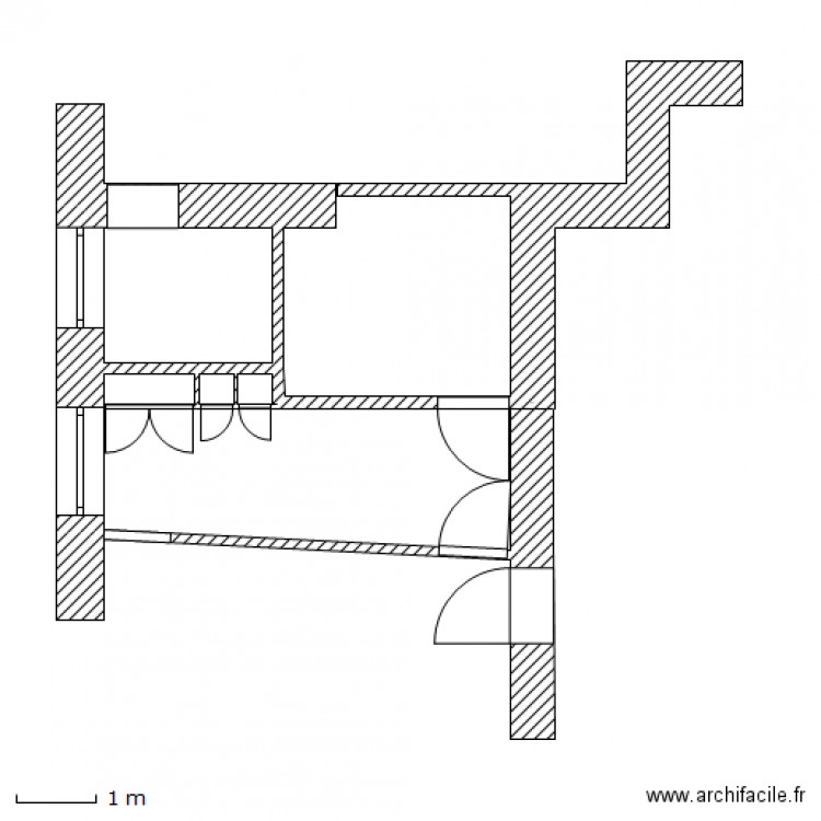 RDC projet.... Plan de 0 pièce et 0 m2