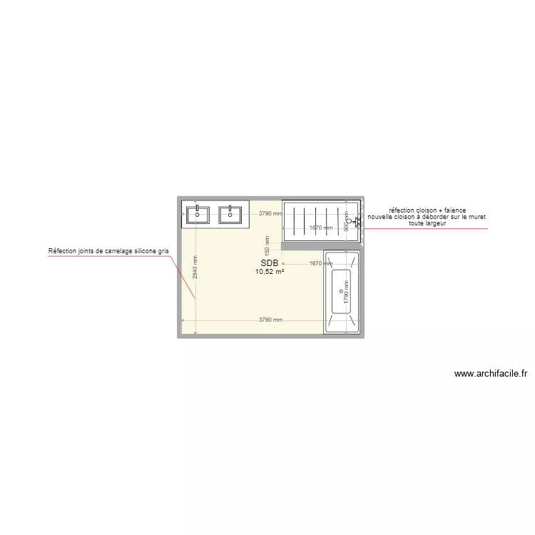 GANDON / D22080539. Plan de GANDON / D22080539. Plan de