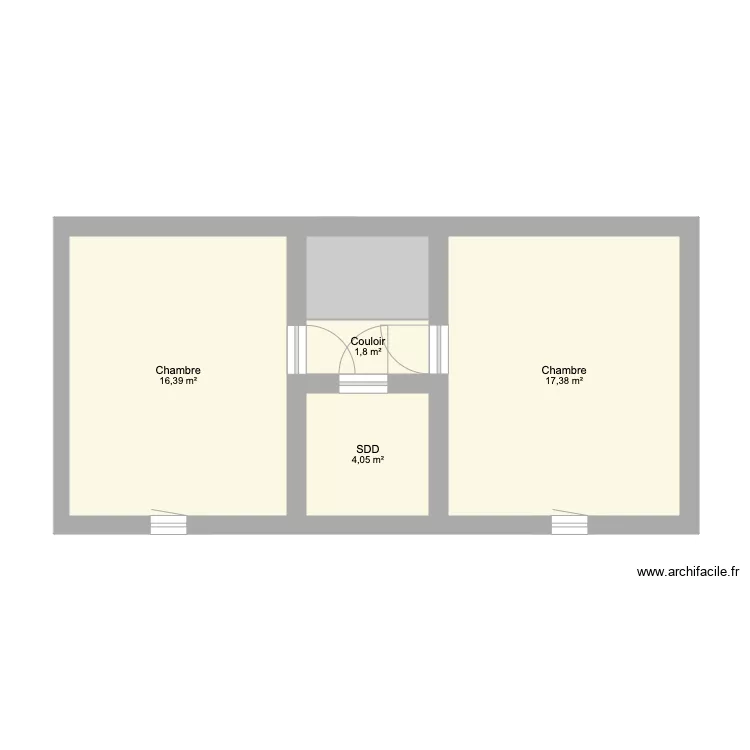 Plan maison lion sur mer. Plan de 