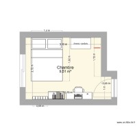 Chambre clovis lit 120