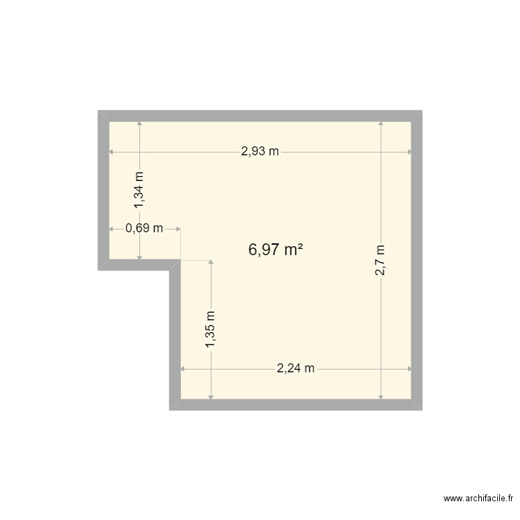 DRESSING. Plan de 0 pièce et 0 m2
