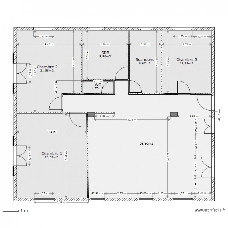 Formento Magali 1. Plan de 0 pièce et 0 m2