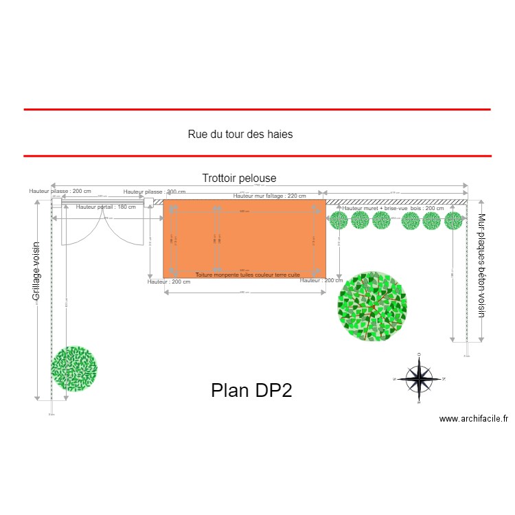 Grange. Plan de 0 pièce et 0 m2