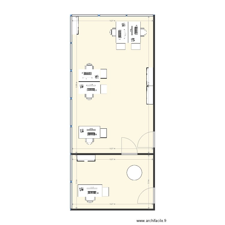 Fraude et N El sawy 4eme proposition. Plan de 0 pièce et 0 m2