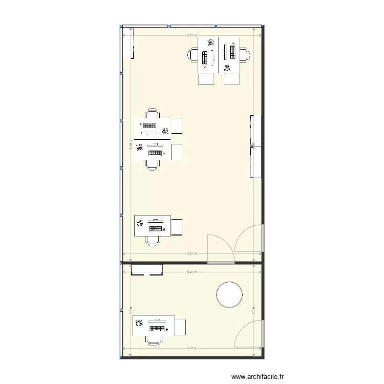 Fraude et N El sawy 4eme proposition. Plan de 