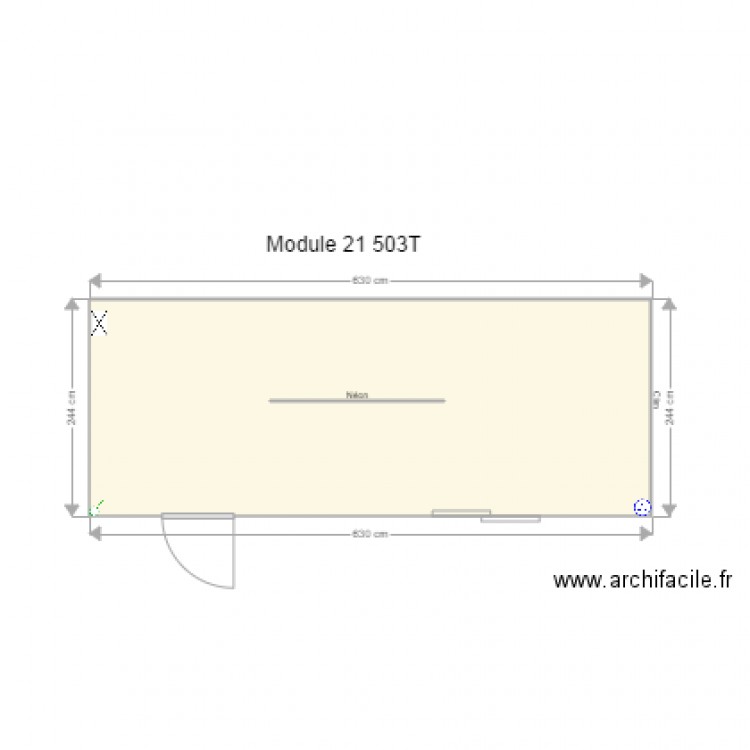 Module 21 503 T. Plan de 0 pièce et 0 m2