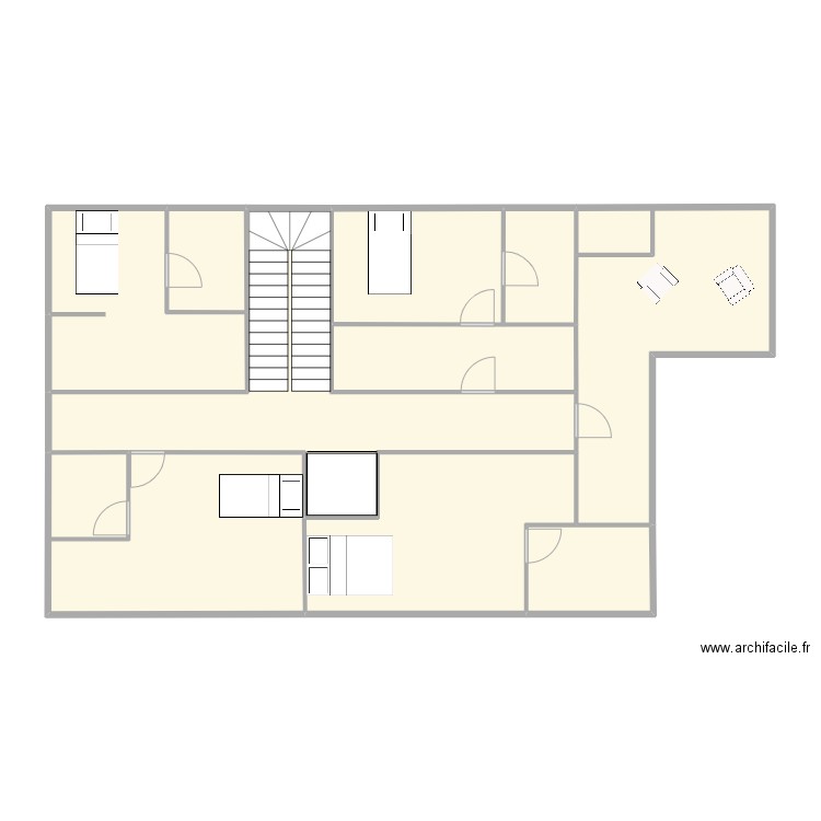 CUMA R+1. Plan de 0 pièce et 0 m2