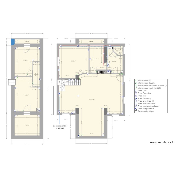 voltaire new 06. Plan de 0 pièce et 0 m2