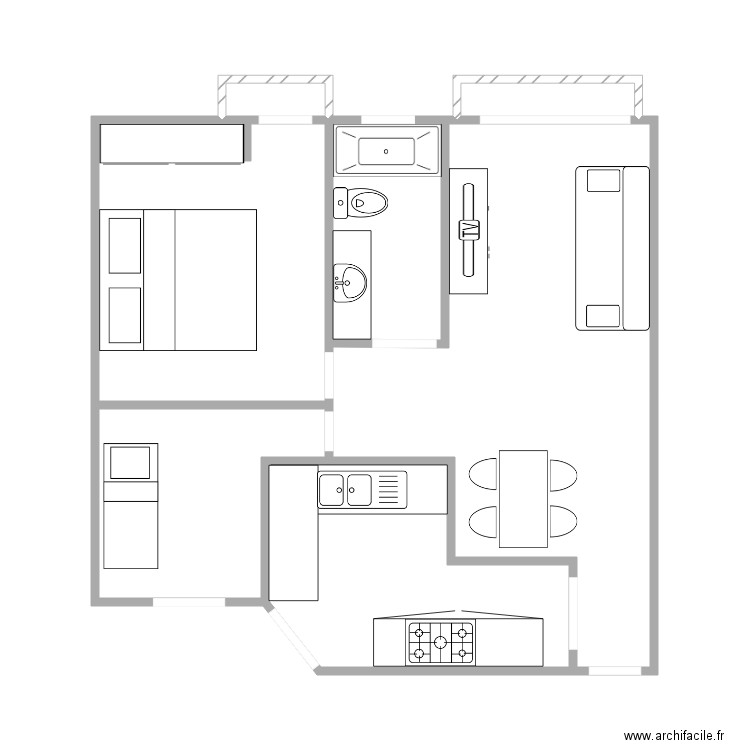 RuthSan. Plan de 0 pièce et 0 m2