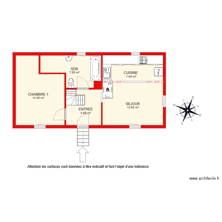 bi 6386 ouafae. Plan de 0 pièce et 0 m2